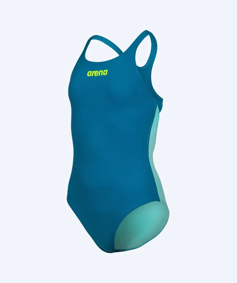 Arena Badeanzug für Mädchen - Team Swim Pro Solid - Blau