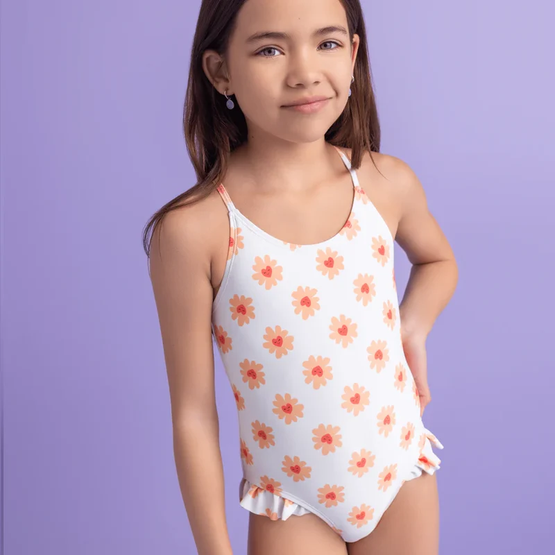 Swimsuit Girls - Multicolor - Floral Love