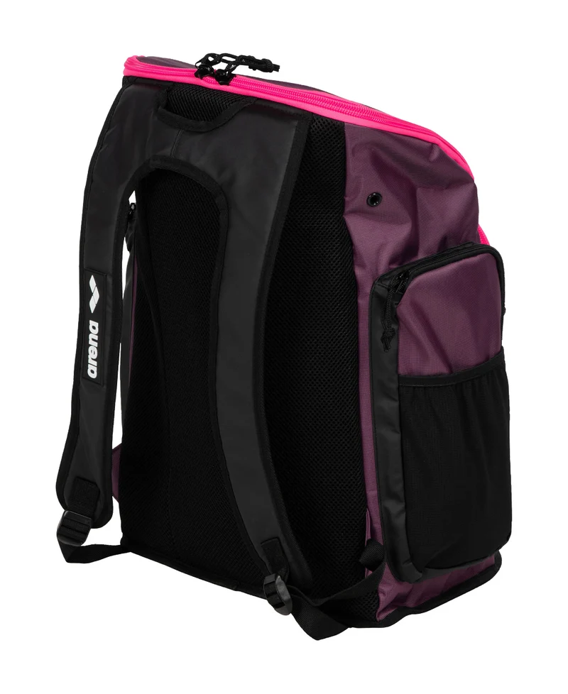 Arena Schwimm Sport Rucksack 45L Spiky III Plum-Neon-Pink