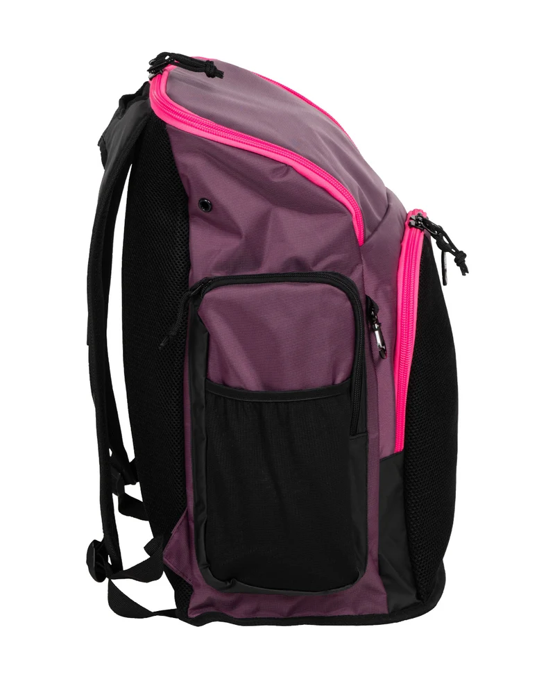 Arena Schwimm Sport Rucksack 45L Spiky III Plum-Neon-Pink