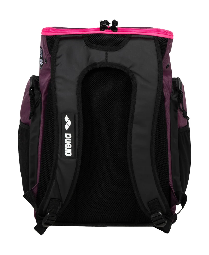 Arena Schwimm Sport Rucksack 45L Spiky III Plum-Neon-Pink