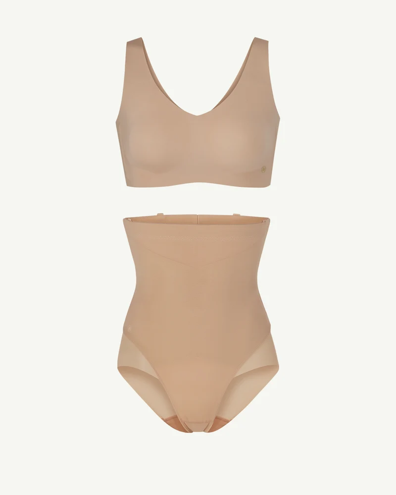 SoftForm Pullover Bra + SuperPower Brief Bundle