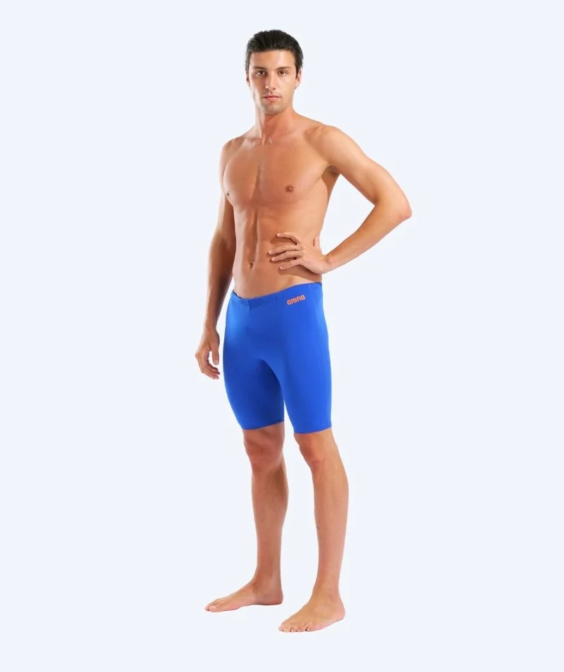Arena lange Badehose für Herren - Team Swim Solid - Hellblau