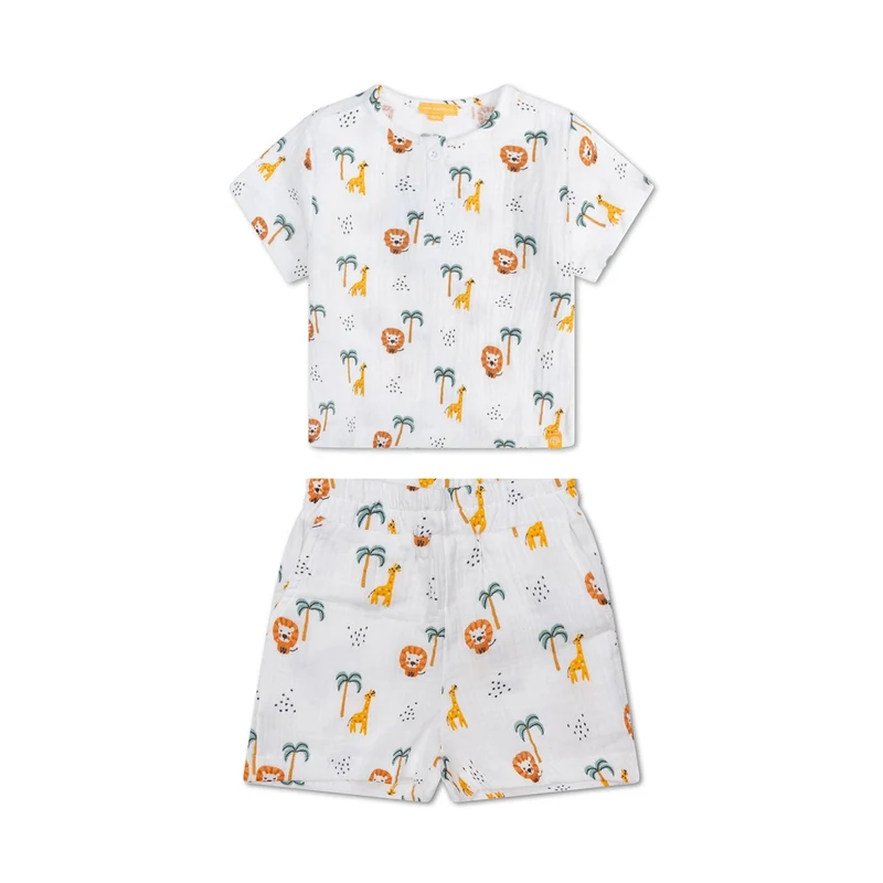 Beachwear Boys - Muslin - Multicolor - Jungle