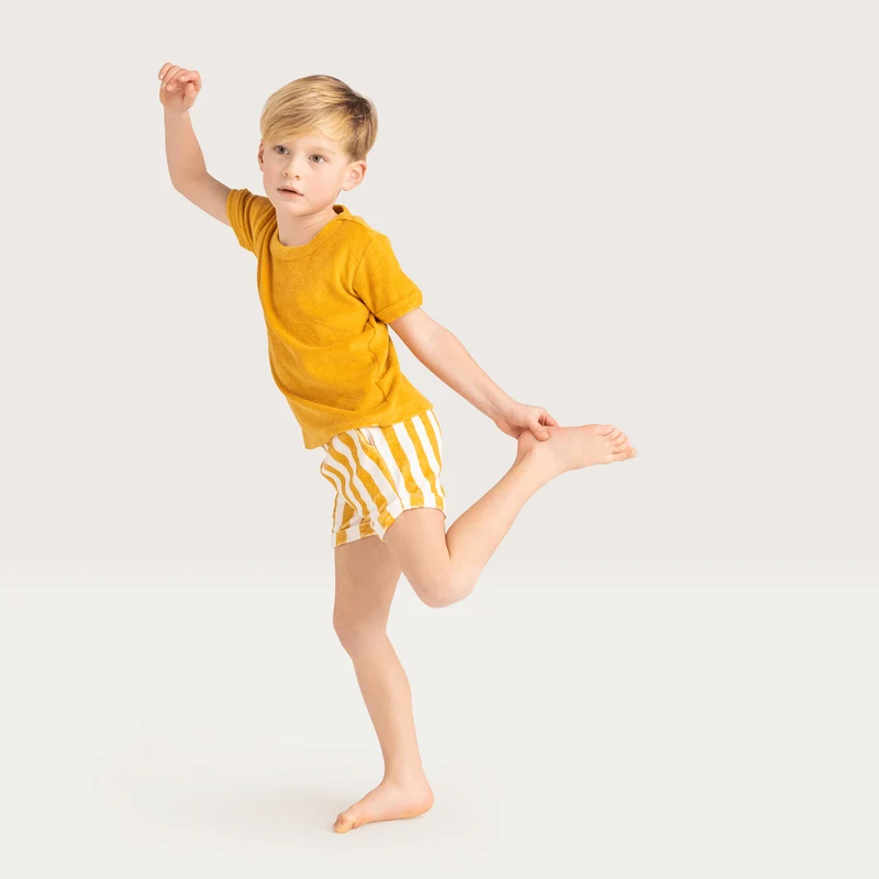 Beachwear Boys - Terry - Yellow/White - Flow