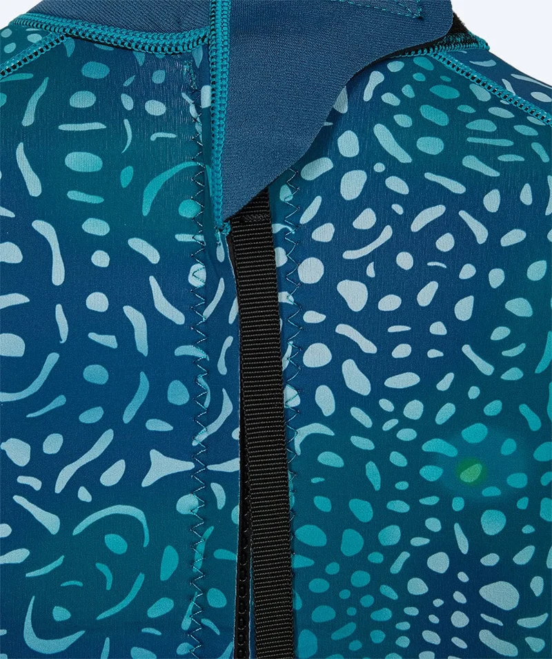 Watery Neopren Springsuit für Damen - Compass - Grün/Blau
