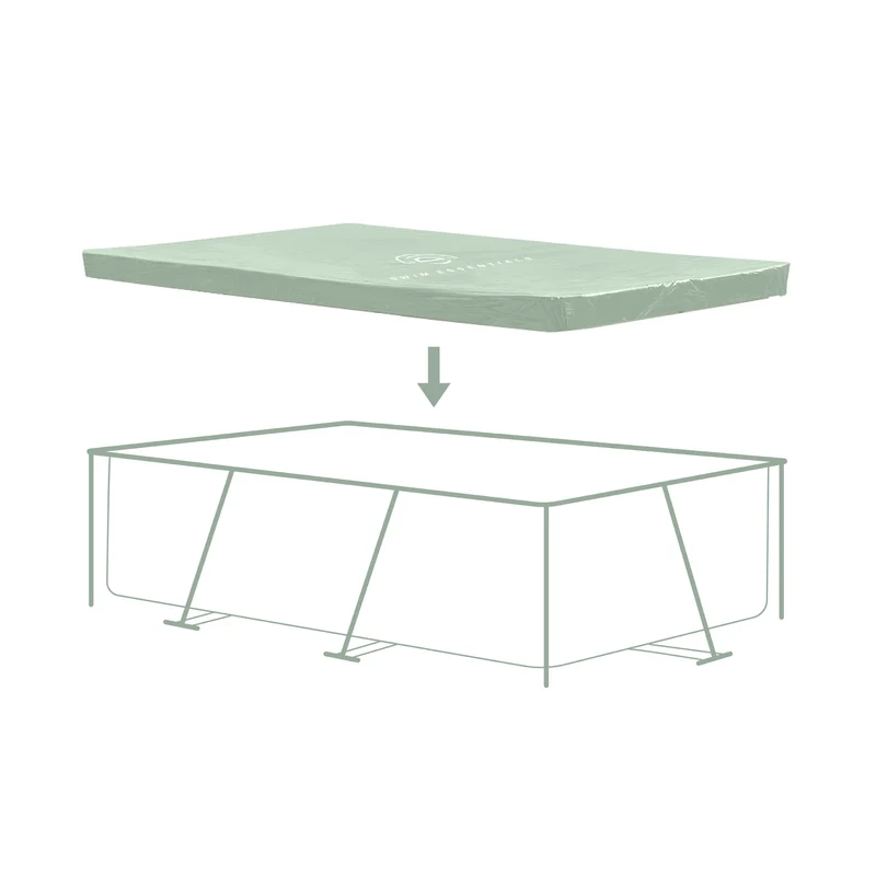 Pool Cover - Green - Essence - 300 x 200 cm