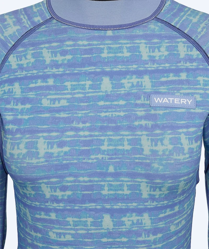 Watery Neopren Springsuit für Damen - Compass - Hellblau