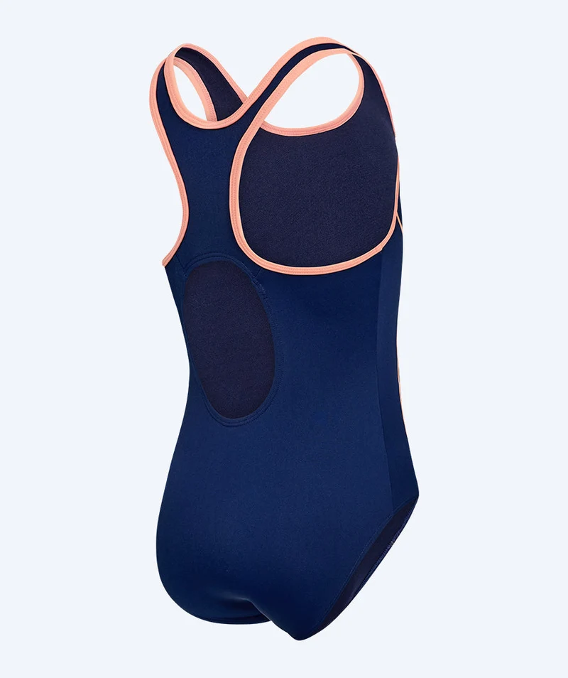 Watery Badeanzug für Mädchen - Hurley - Dunkelblau/Orange
