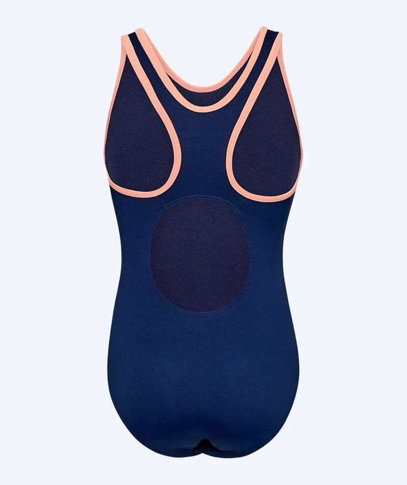 Watery Badeanzug für Mädchen - Hurley - Dunkelblau/Orange