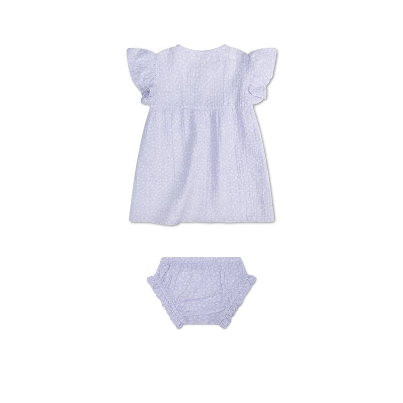 Beachwear Girls Dress - Muslin - Lila - Leopard
