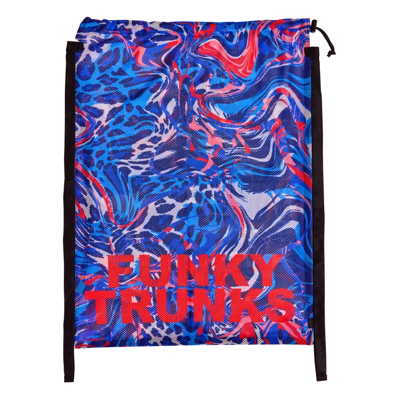 Funkita Mesh Gear Bag Mad Cat