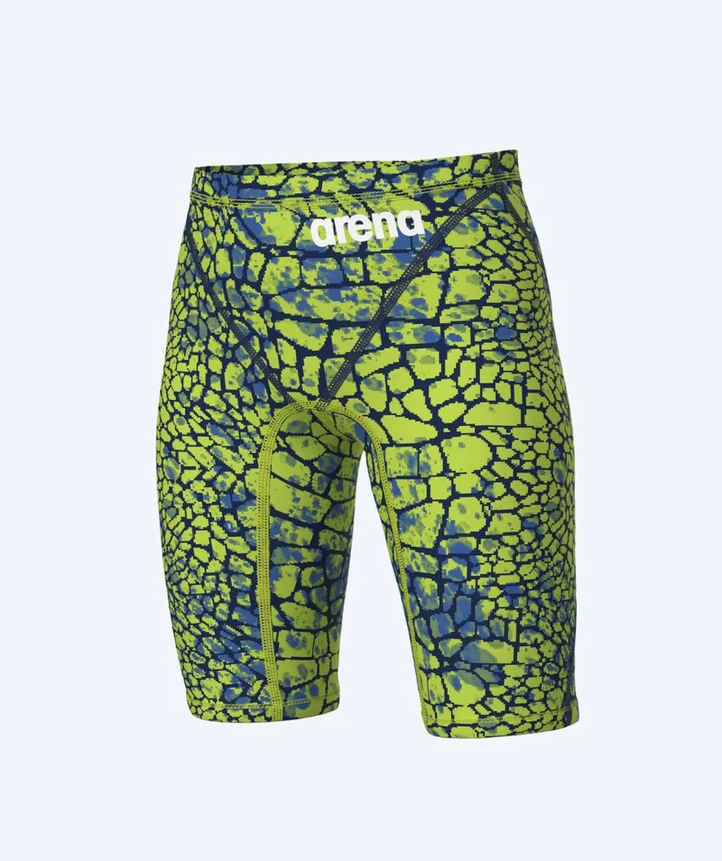 Arena Wettkampf Badehose für Herren - ST NEXT - Grün/Dunkelblau (Limited 2026)