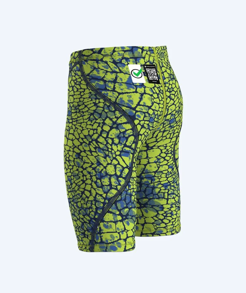 Arena Wettkampf Badehose für Herren - ST NEXT - Grün/Dunkelblau (Limited 2026)