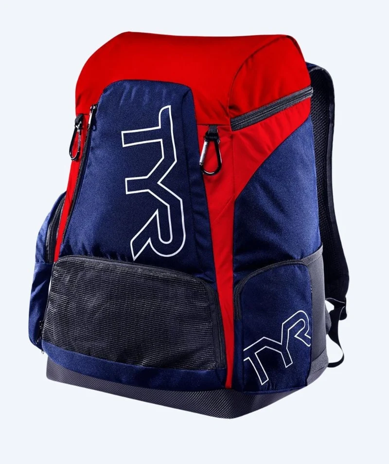 TYR Schwimmrucksack - Alliance Team 45L - Dunkelblau/Rot