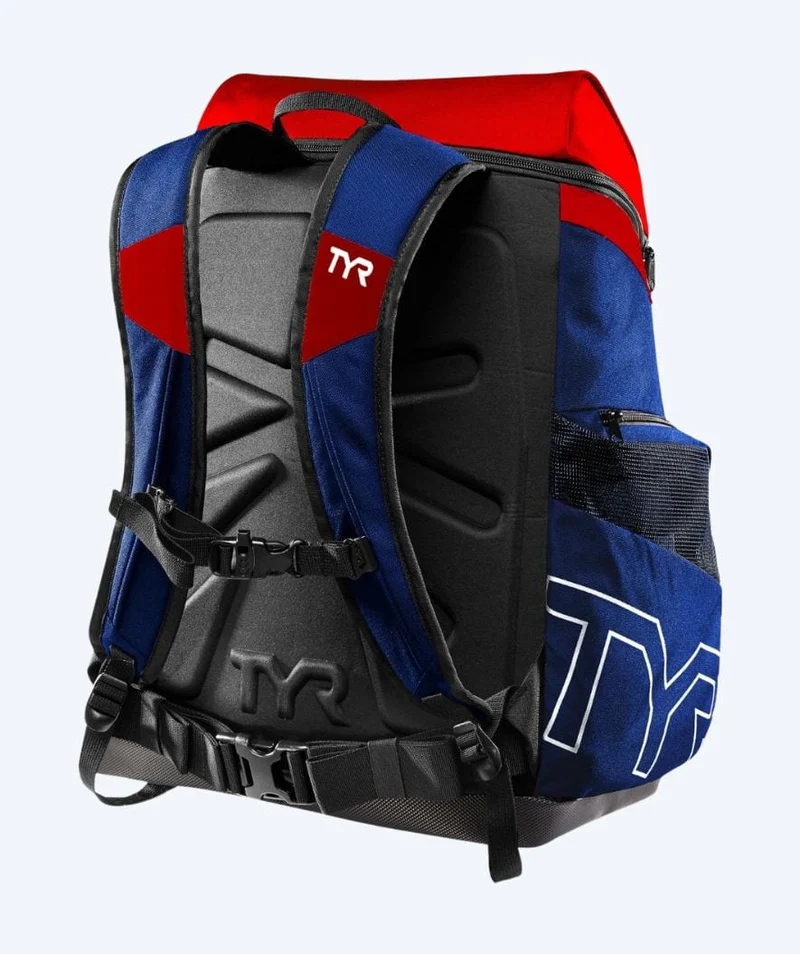 TYR Schwimmrucksack - Alliance Team 45L - Dunkelblau/Rot