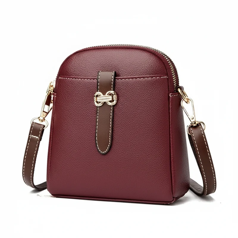 Luxuriöse Lederhandtaschen für Damen – Designer-Schulter- und Umhängetaschen aus weichem Leder 2025