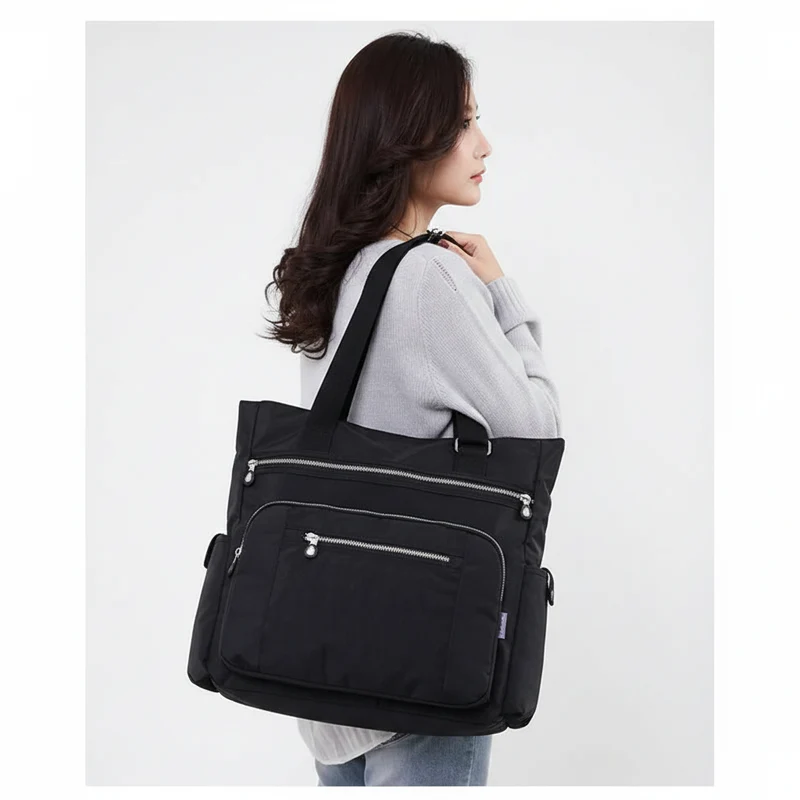 Hochwertige Canvas-Schultertasche für stilbewusste Mädchen und Damen