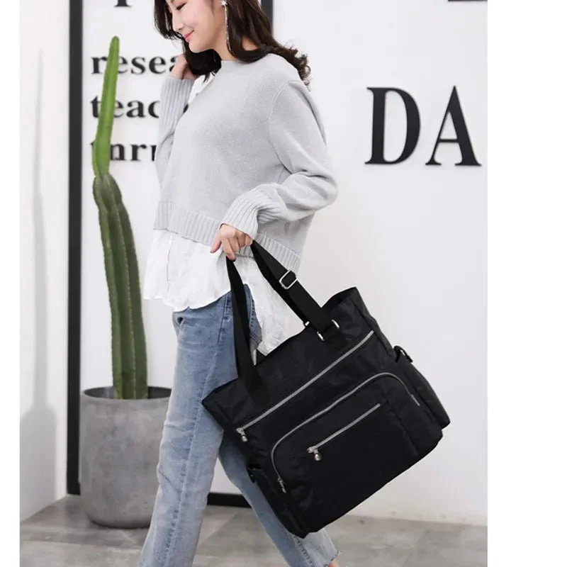 Hochwertige Canvas-Schultertasche für stilbewusste Mädchen und Damen