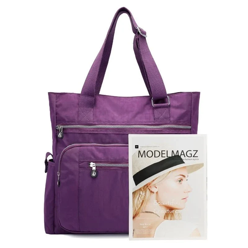 Hochwertige Canvas-Schultertasche für stilbewusste Mädchen und Damen