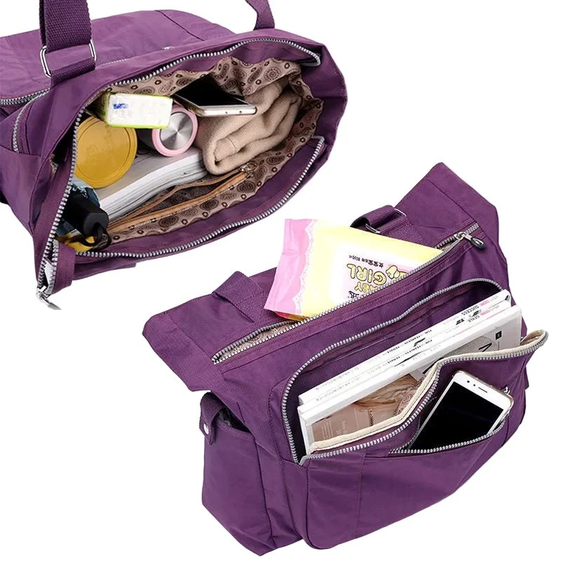 Hochwertige Canvas-Schultertasche für stilbewusste Mädchen und Damen