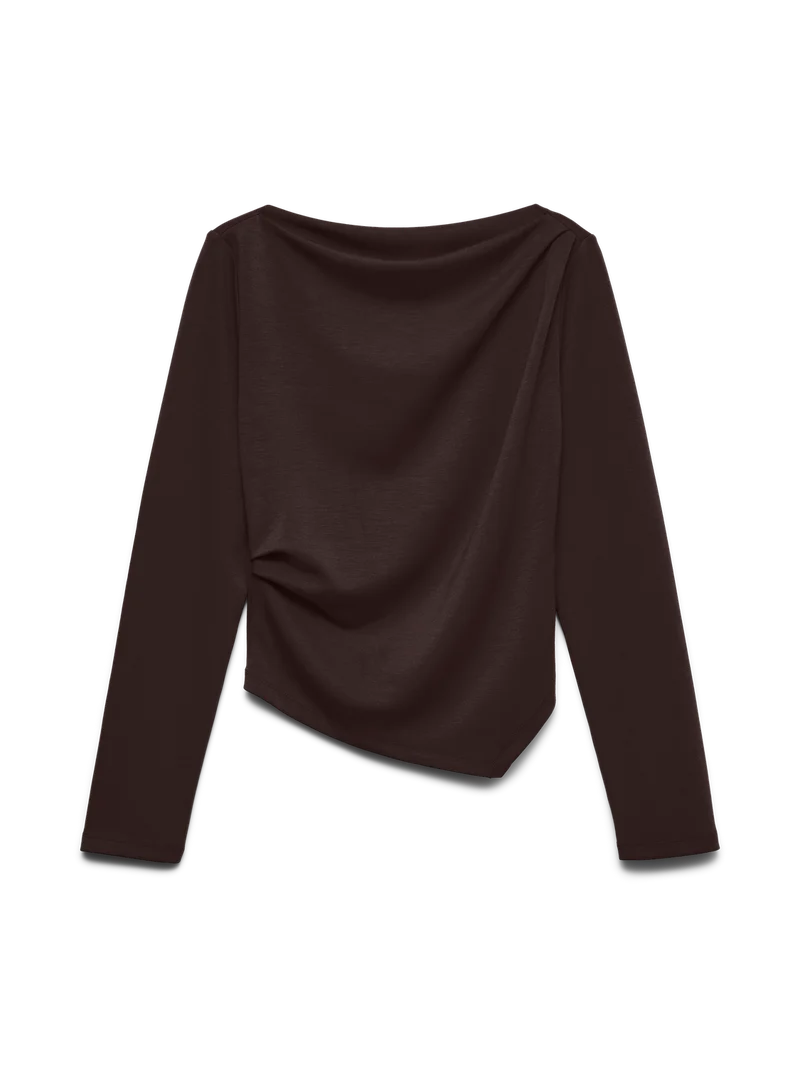 VMMILLE LS BOATNECK SHORT TOP