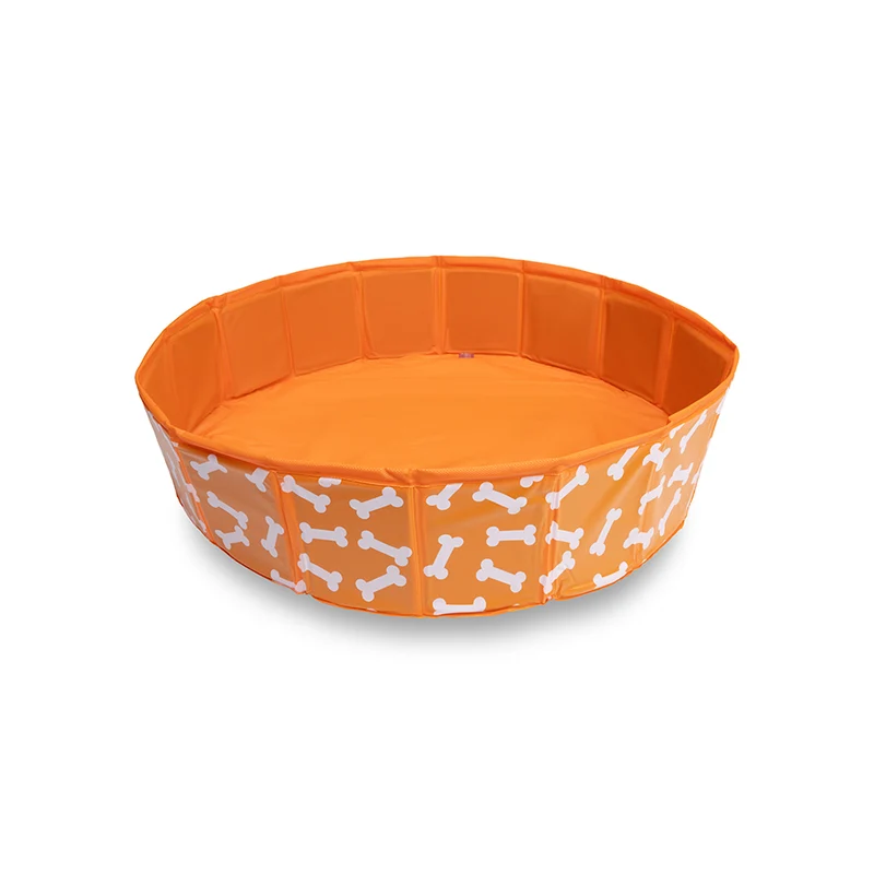 Dog Pool - Orange - Bonebash - Ø 80 cm