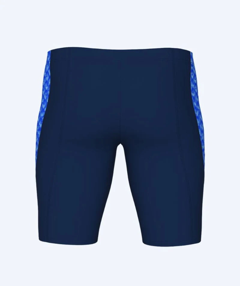 Arena lange Badehose für Herren - Monogram - Dunkelblau/Blau