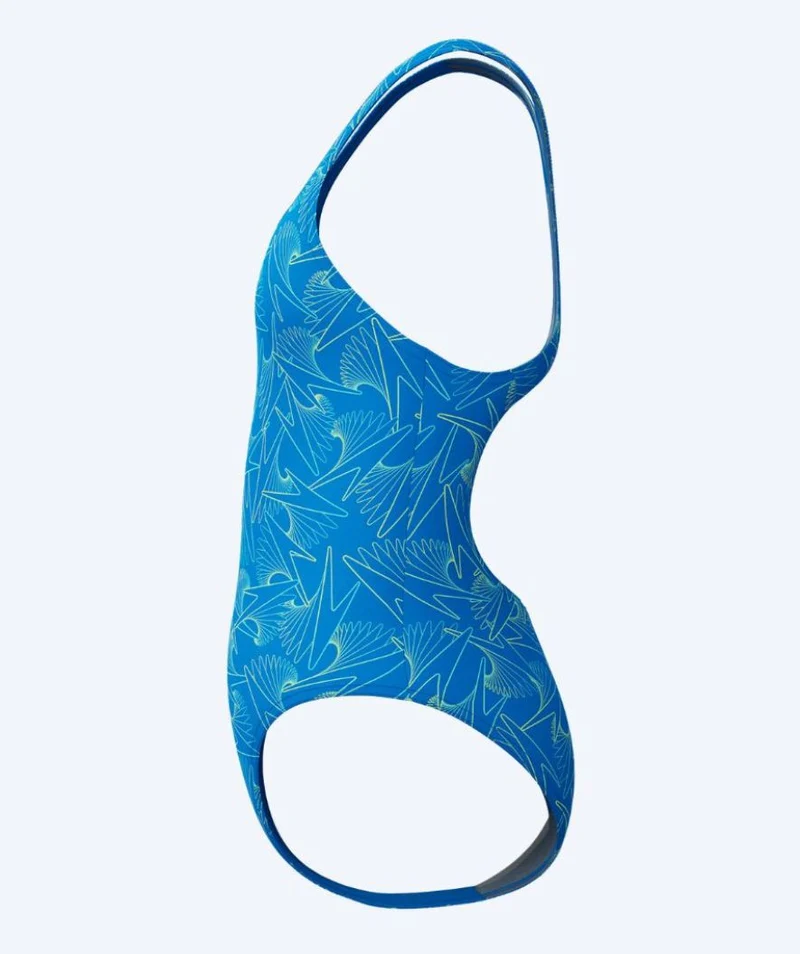 Speedo Badeanzug für Mädchen - Hyperboom Allover Medalist - Blau/Grün