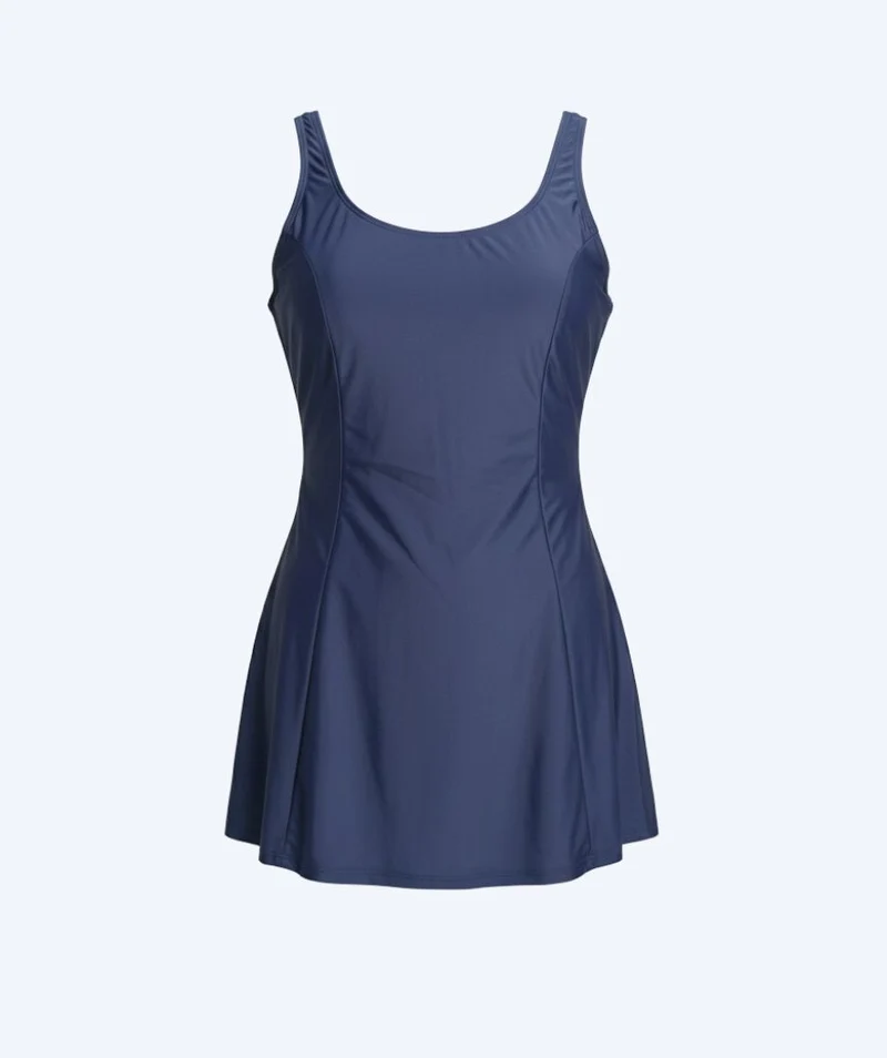 Watery Badeanzug mit Rock für Damen - Isla - Dunkelblau