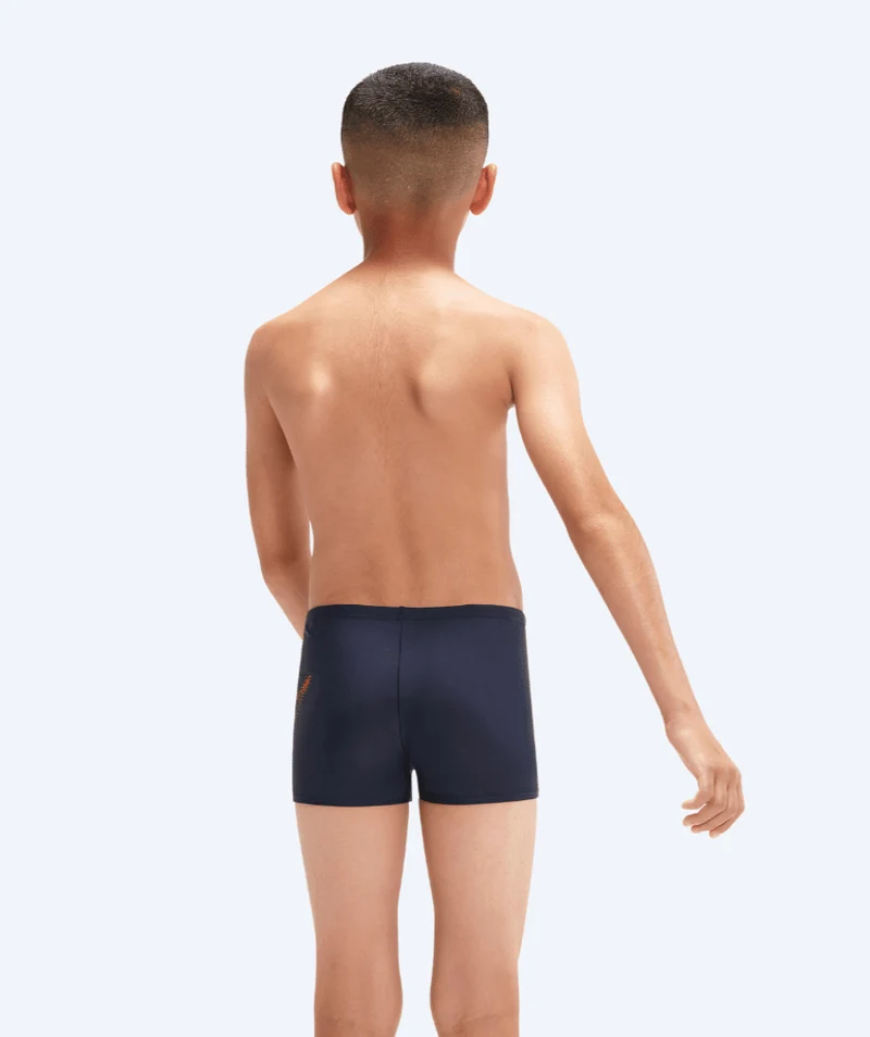 Speedo Aquashorts für Jungen - Hyperboom Placement - Blau/Rot