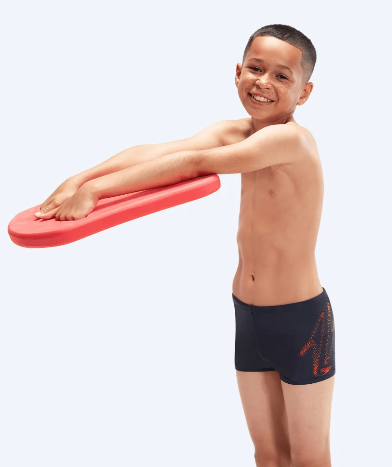 Speedo Aquashorts für Jungen - Hyperboom Placement - Blau/Rot