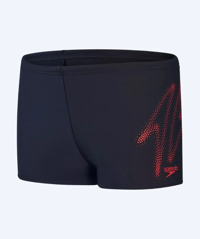 Speedo Aquashorts für Jungen - Hyperboom Placement - Blau/Rot