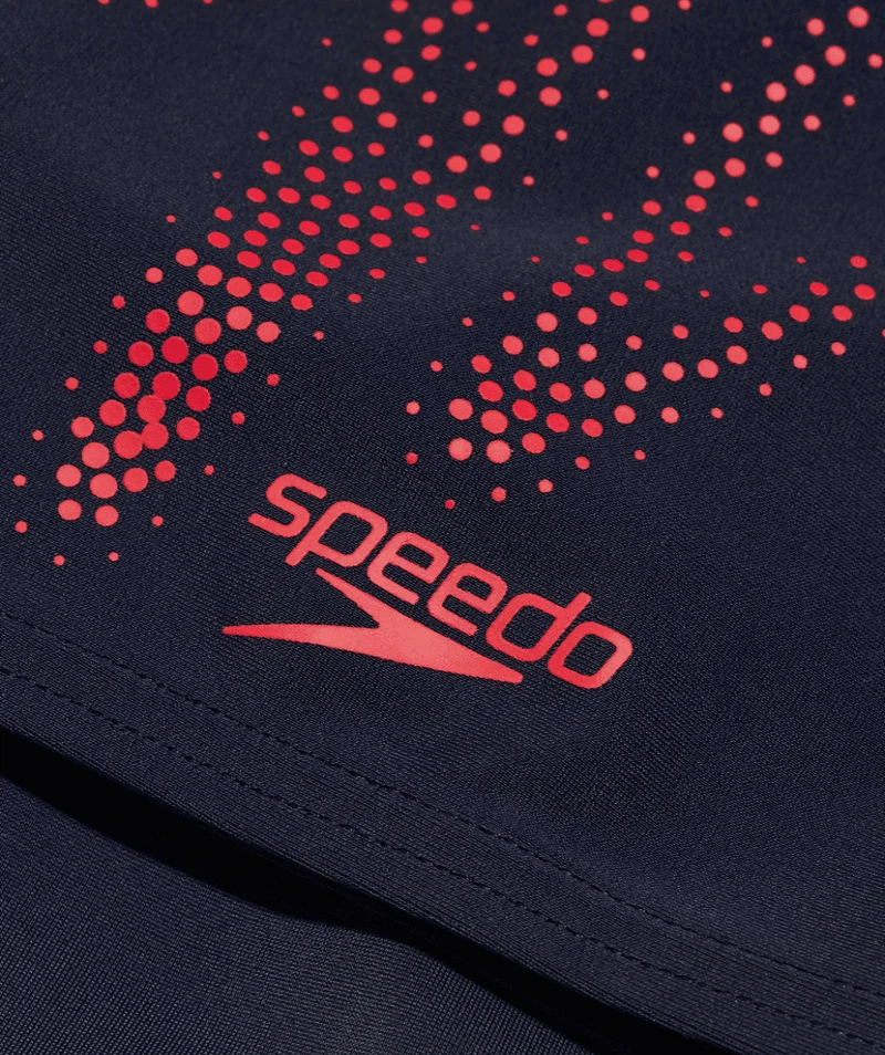 Speedo Aquashorts für Jungen - Hyperboom Placement - Blau/Rot