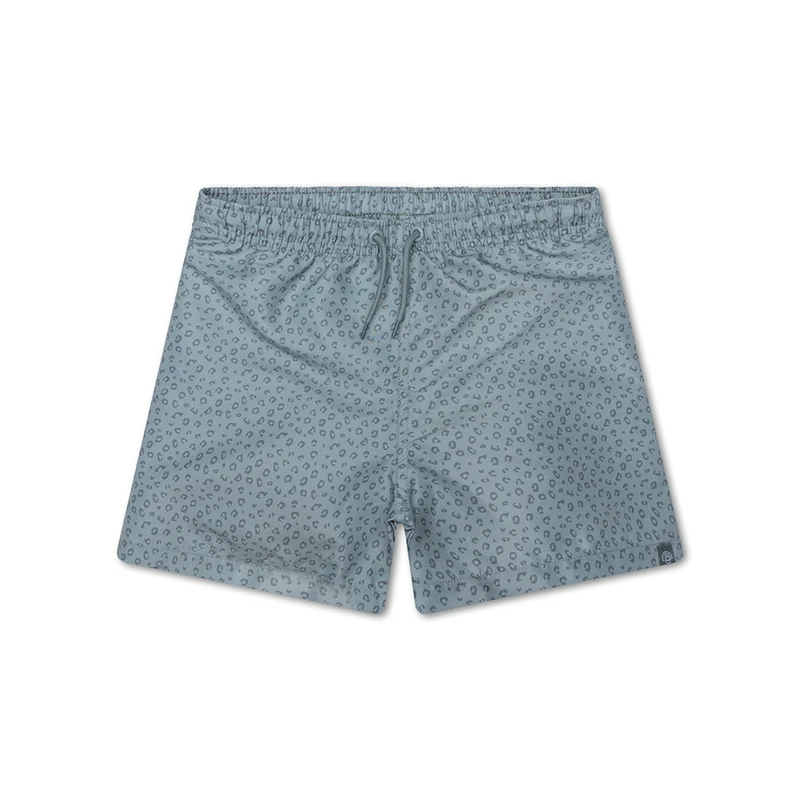 Swim Shorts - Green - Leopard