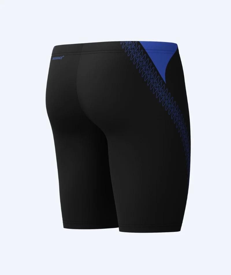 Speedo lange Badehose für Herren - Hyperboom Splice - Schwarz/Dunkelblau