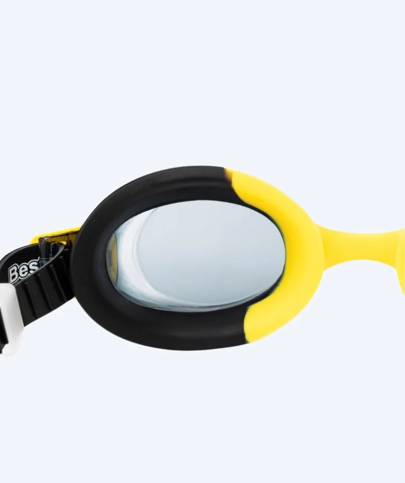 Bestway Schwimmbrille für Kinder (ab 7 Jahre) - Hydro Swim - Schwarz/Gelb