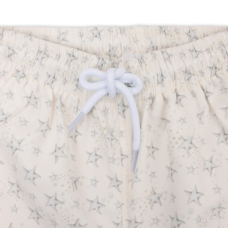 Swim Shorts - White - Stars