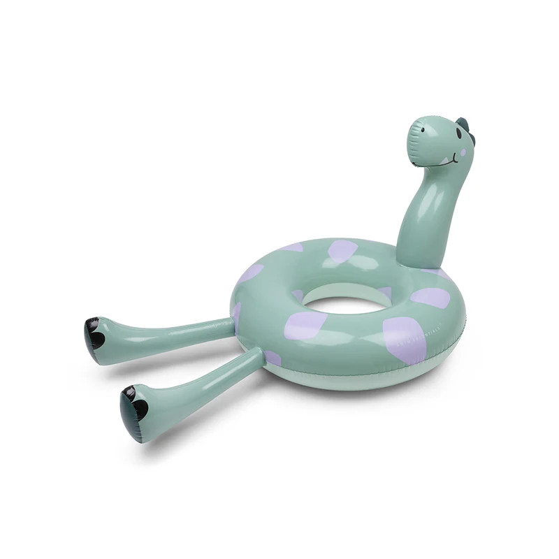 Swim Ring Animal - Green - Dino - Ø 95 cm