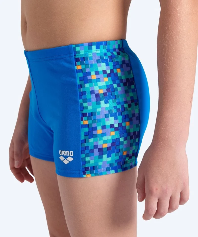Arena Badehosen mit Bein für Jungen - Pooltiles - Blau