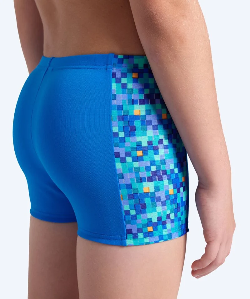 Arena Badehosen mit Bein für Jungen - Pooltiles - Blau