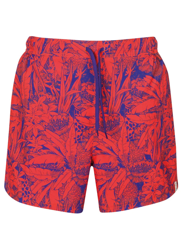Azure Flower Shorts