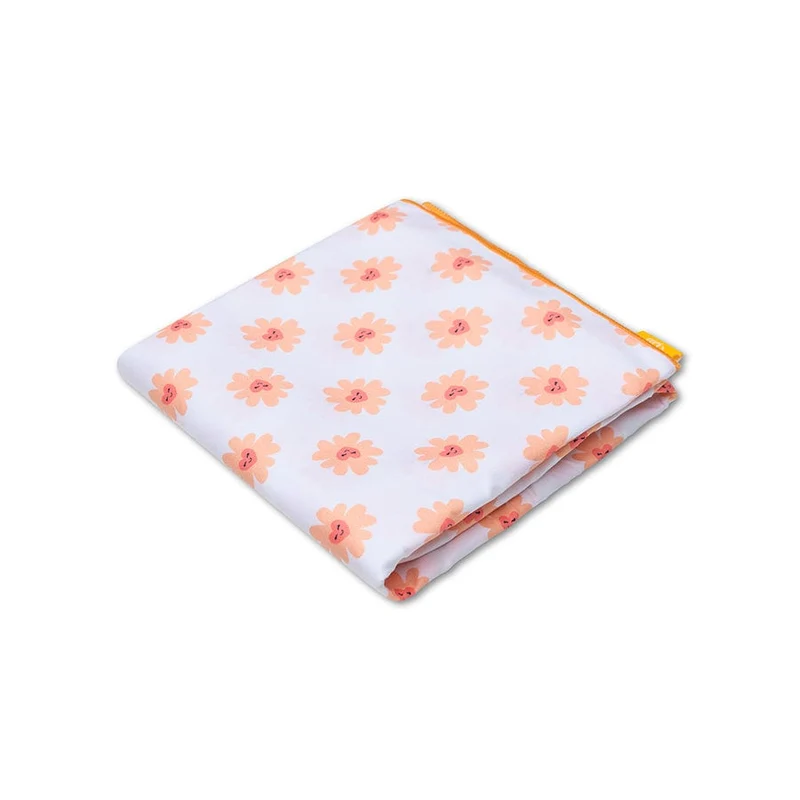 Beach Towel Microfiber - Multicolor - Floral Love - 135 x 65 cm