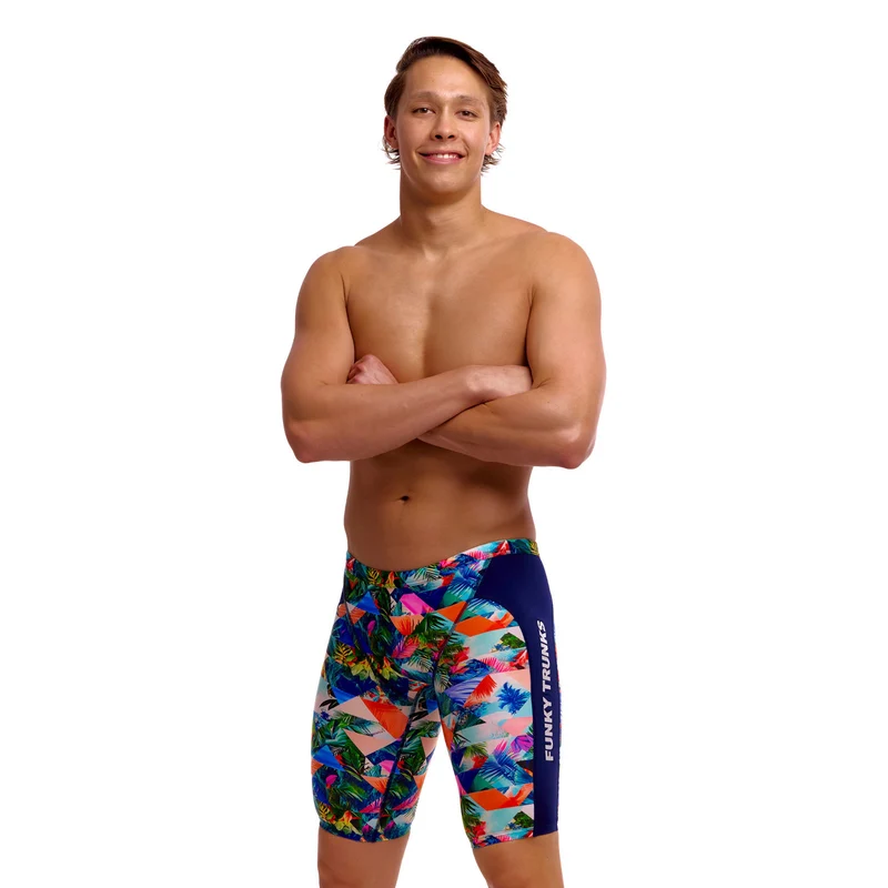 Funky Trunks Herren Training Jammer Palm Prism