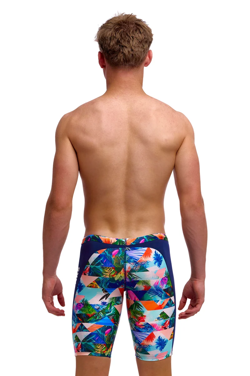 Funky Trunks Boys Training Jammer Palm Prism