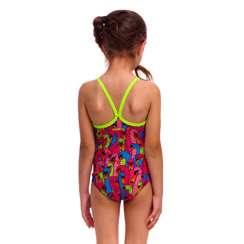 Funkita Girls Toddler Schwimmanzug Swan City