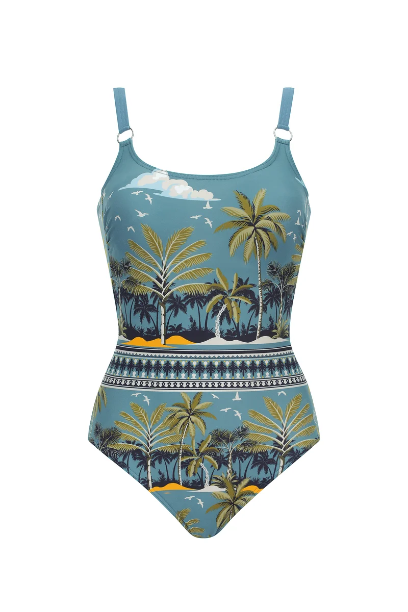 Ethno Palm Swimsuit