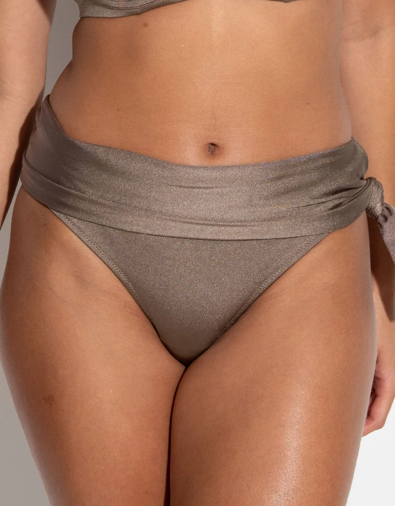 Pour Moi St Kitts Fold Over Bikini Brief Stardust