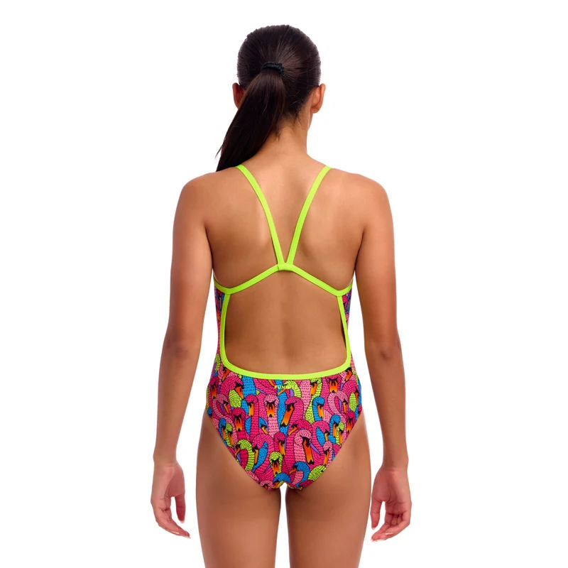 Funkita Girls Anzug Single Strap Swan City