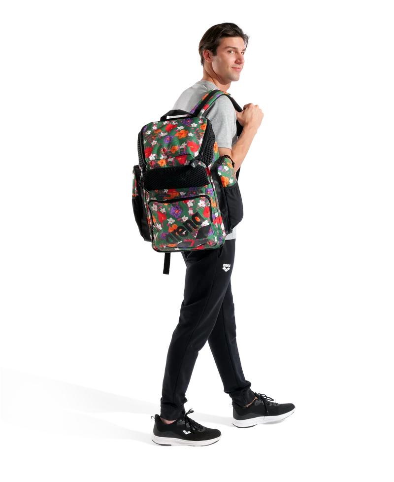 Arena One Go Rucksack 45L Allover Rain Forest